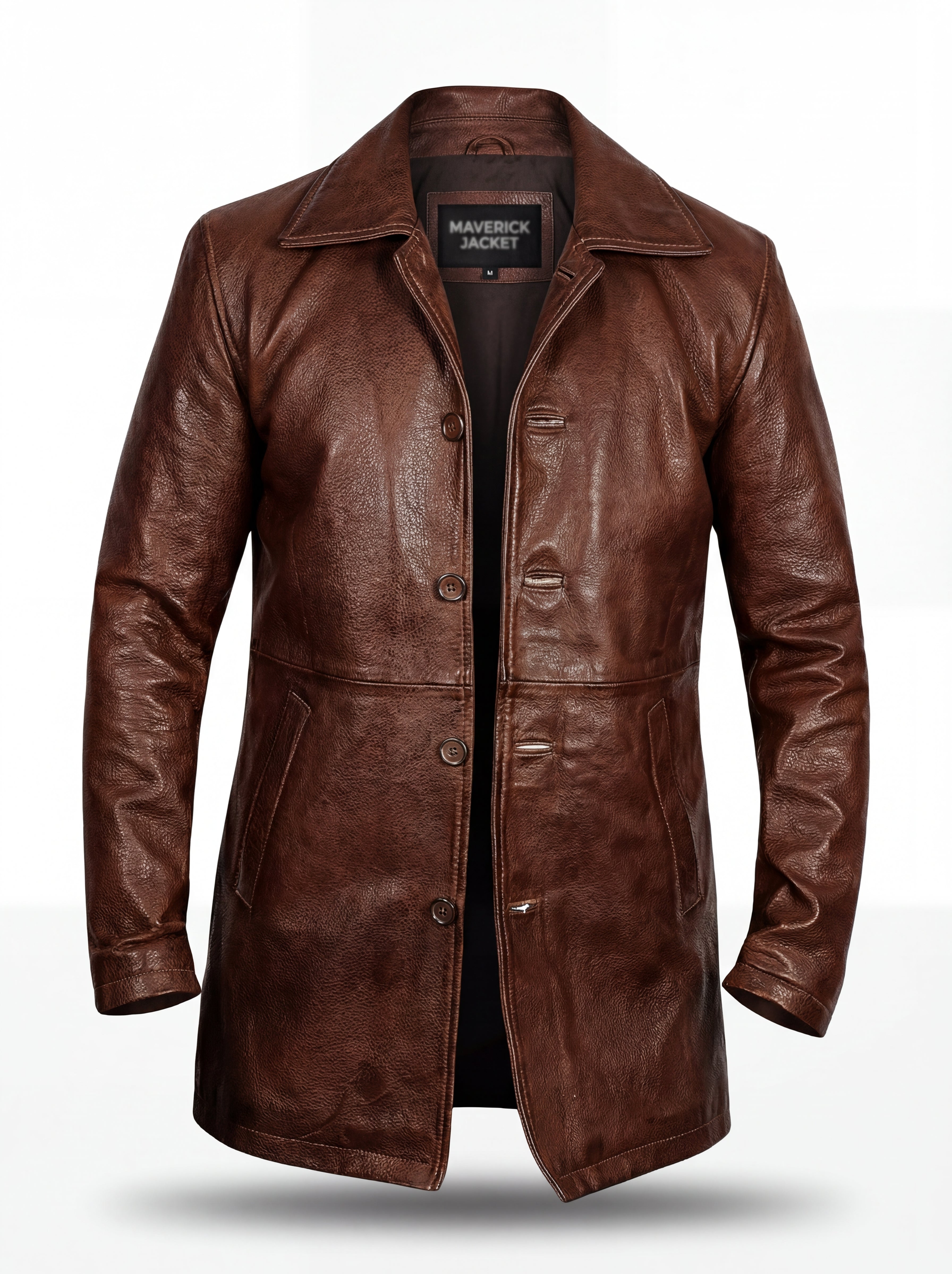 Men's Leather Coats | Maverick Jacket