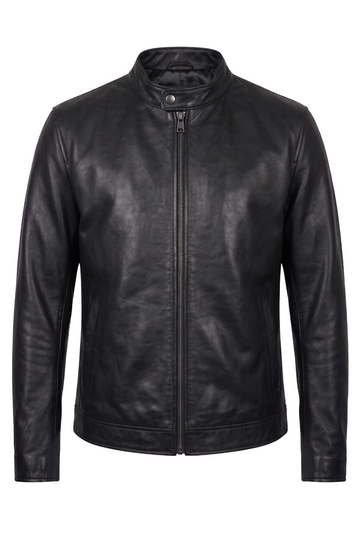 Black Leather Cafe Racer | Maverick Lennox