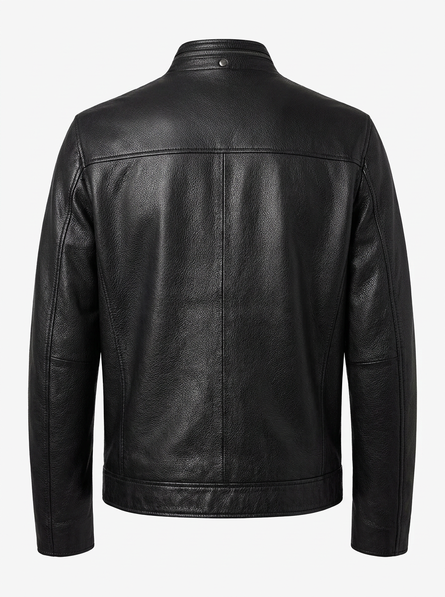 Black Leather Cafe Racer | Maverick Lennox