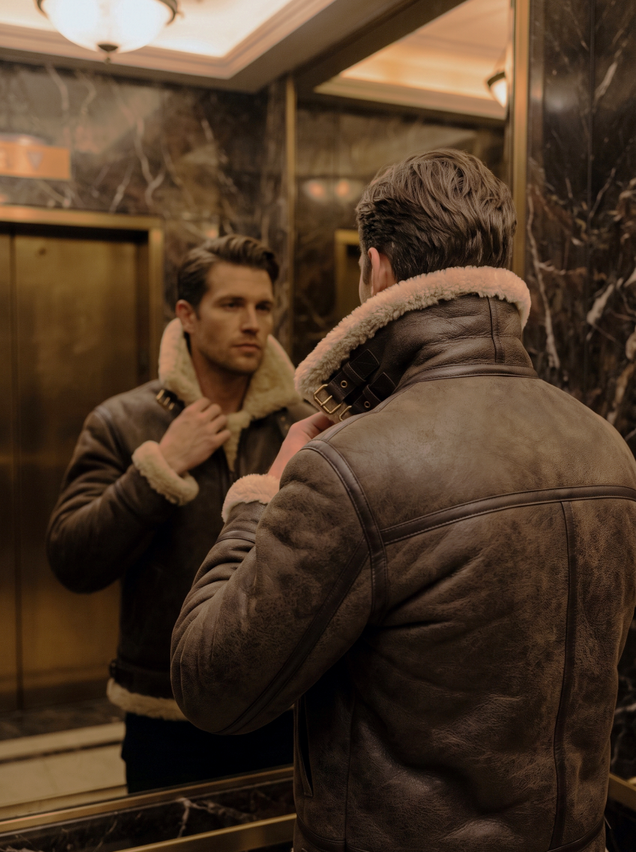 Men's Shearling Jackets