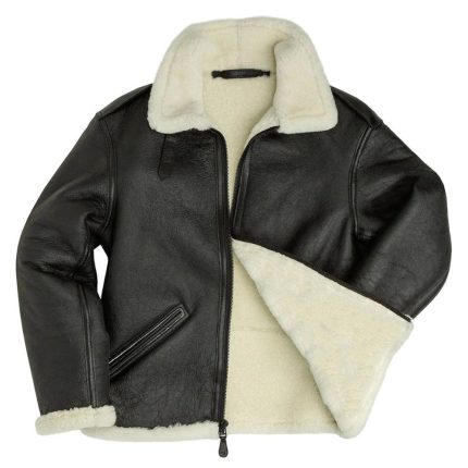 leather shearling jacket