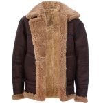 leather jacket with fur mens