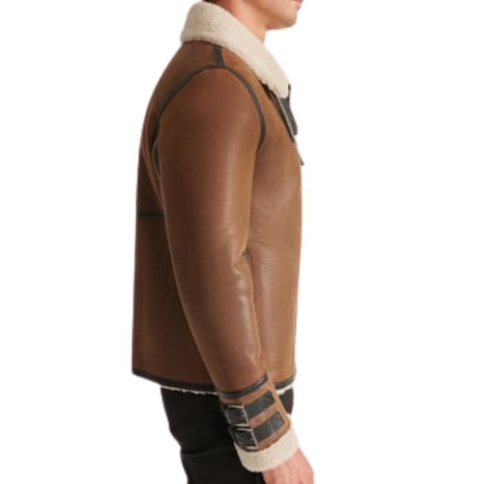 men's shearling leather jackets