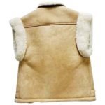 classic sheepskin shearling vest