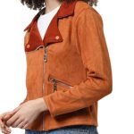 cool suede women jacket