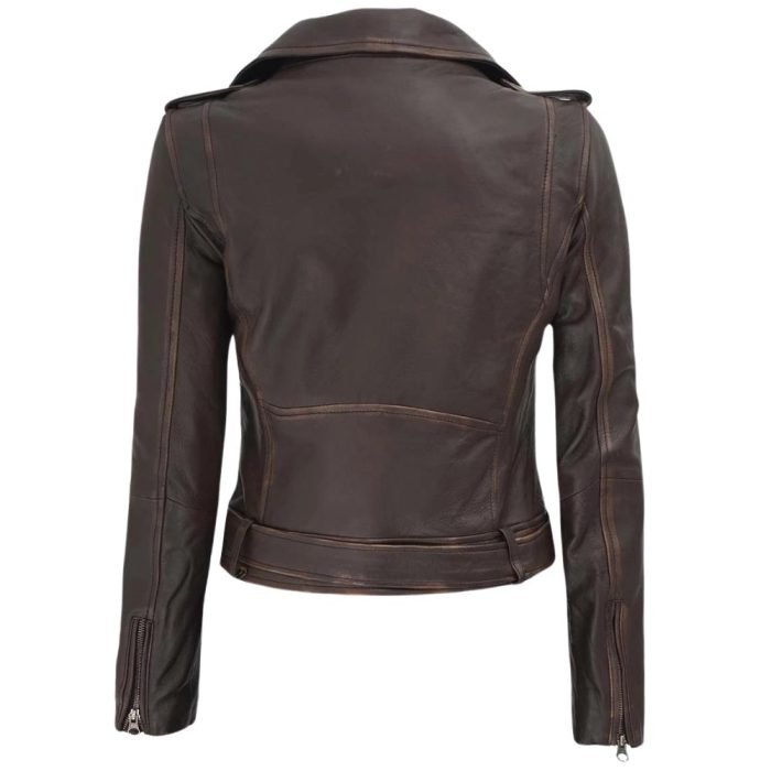 dark brown cropped jacket