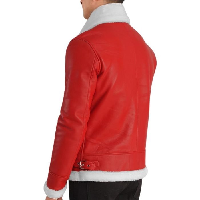 dark red bomber jacket men