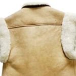 womens sheepskin shearling vest