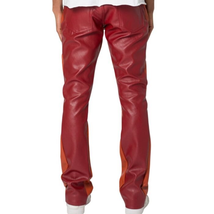 chic leather pants for men