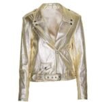 Metallic Leather Jackets Trendy, Bold, and Perfect for Any Occasion