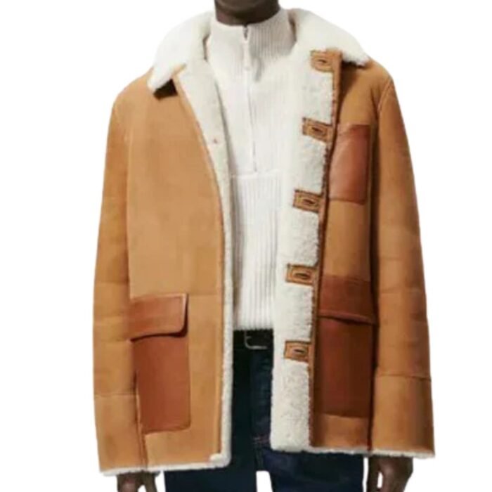 shearling lined trucker jacket