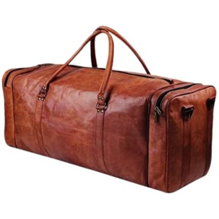 classic duffle bag men leather