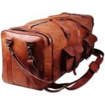 awesome duffle bag leather mens