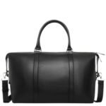 smooth black leather hand bags​