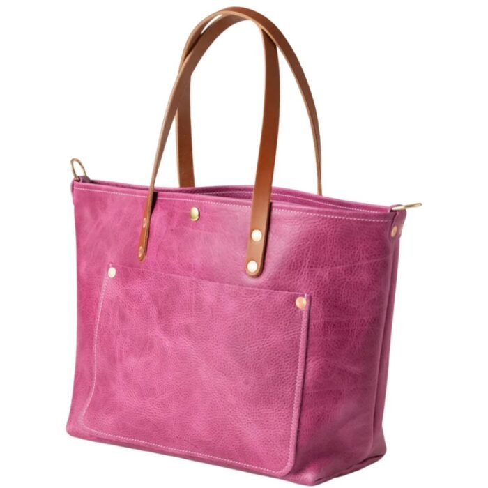 classic tote bag in pink​