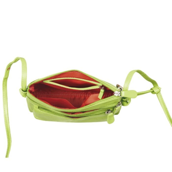 fashionable women lime green bag​