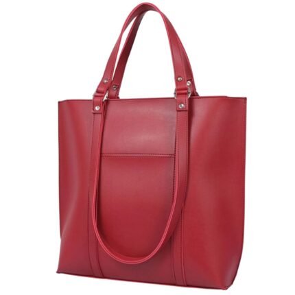 reasonable women's red tote bag