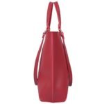 women red tote bag