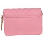 pink women's shoulder bag