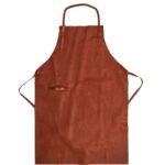 leather men's apron cooking