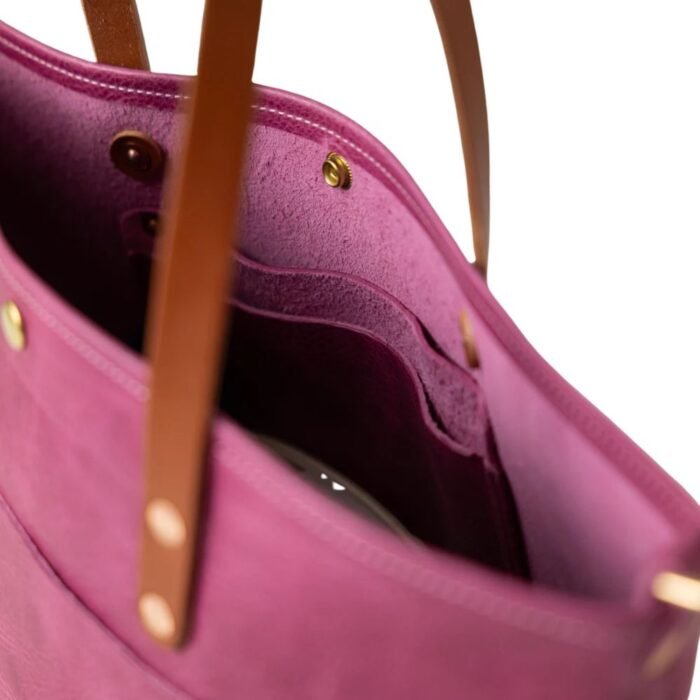 stylish tote bag in pink​